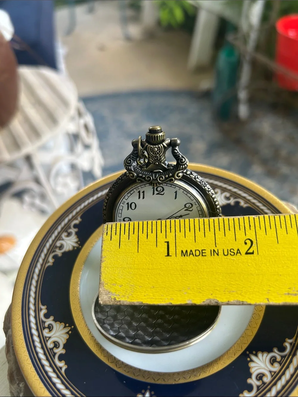 Vintage Style Horsehead Pocket Watch Necklace